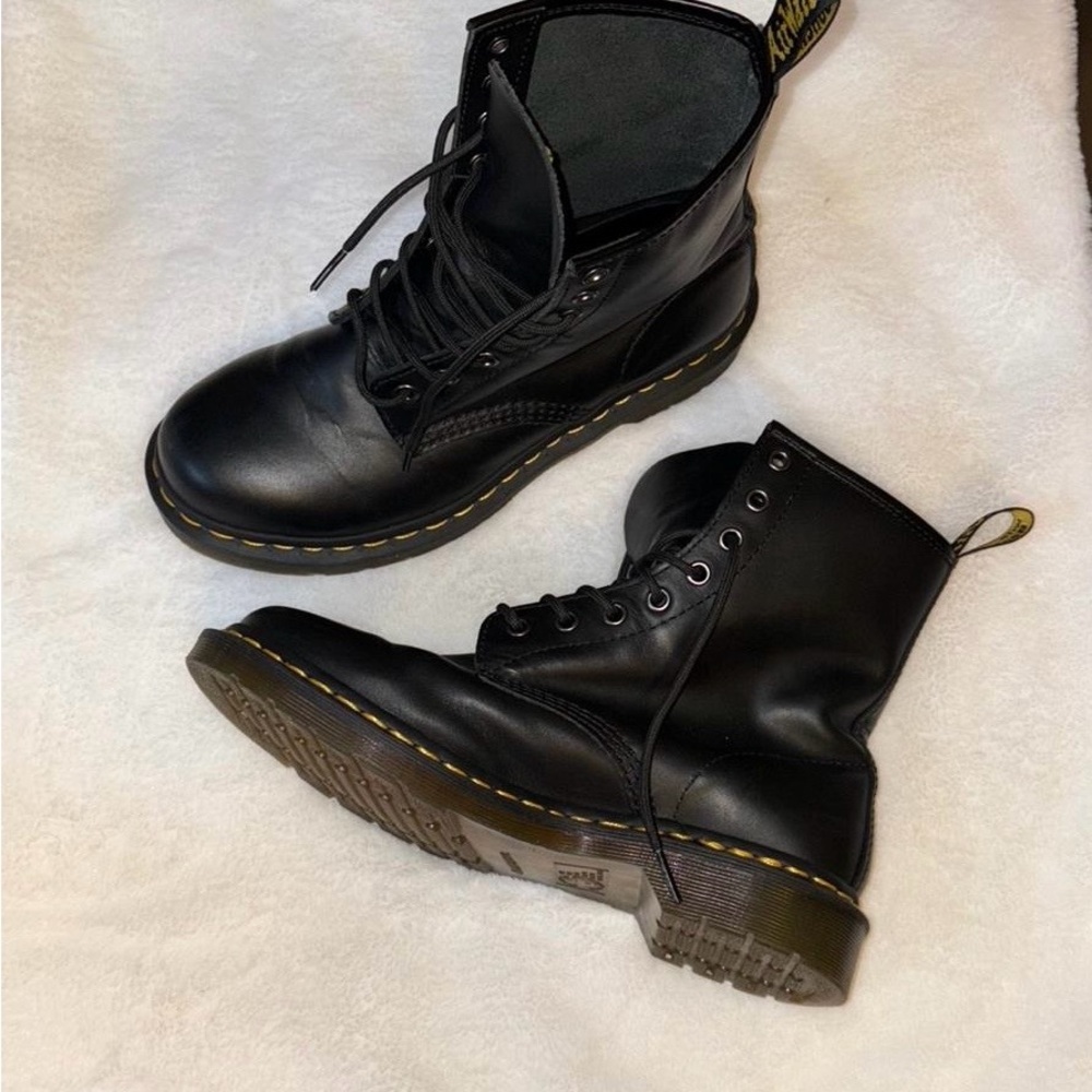 Dr. Martens Black Combat Boots